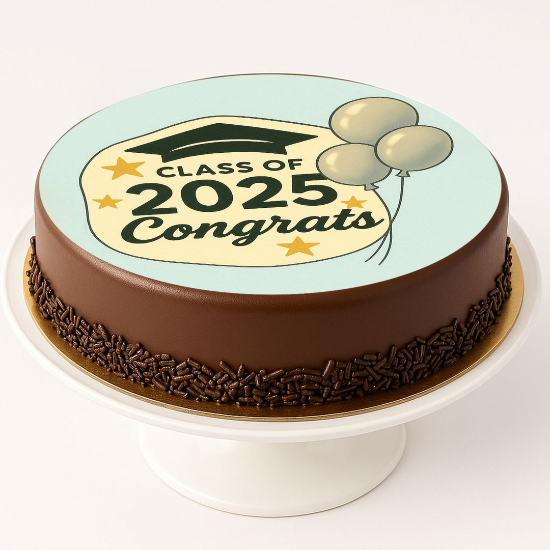 كيكة تخرج بالشوكولاتة الفادجي - دفعة 2025 - 500 جم