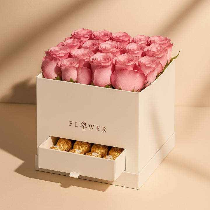 Hues Of Purple Roses And Chocolates