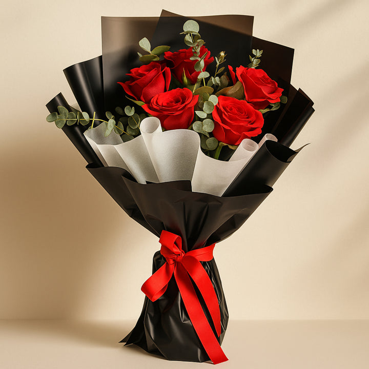 Beautiful Red Rose Bouquet