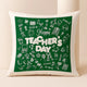 Personalized Happy Teacher's Day Cushion - Perfect Gift for Educators