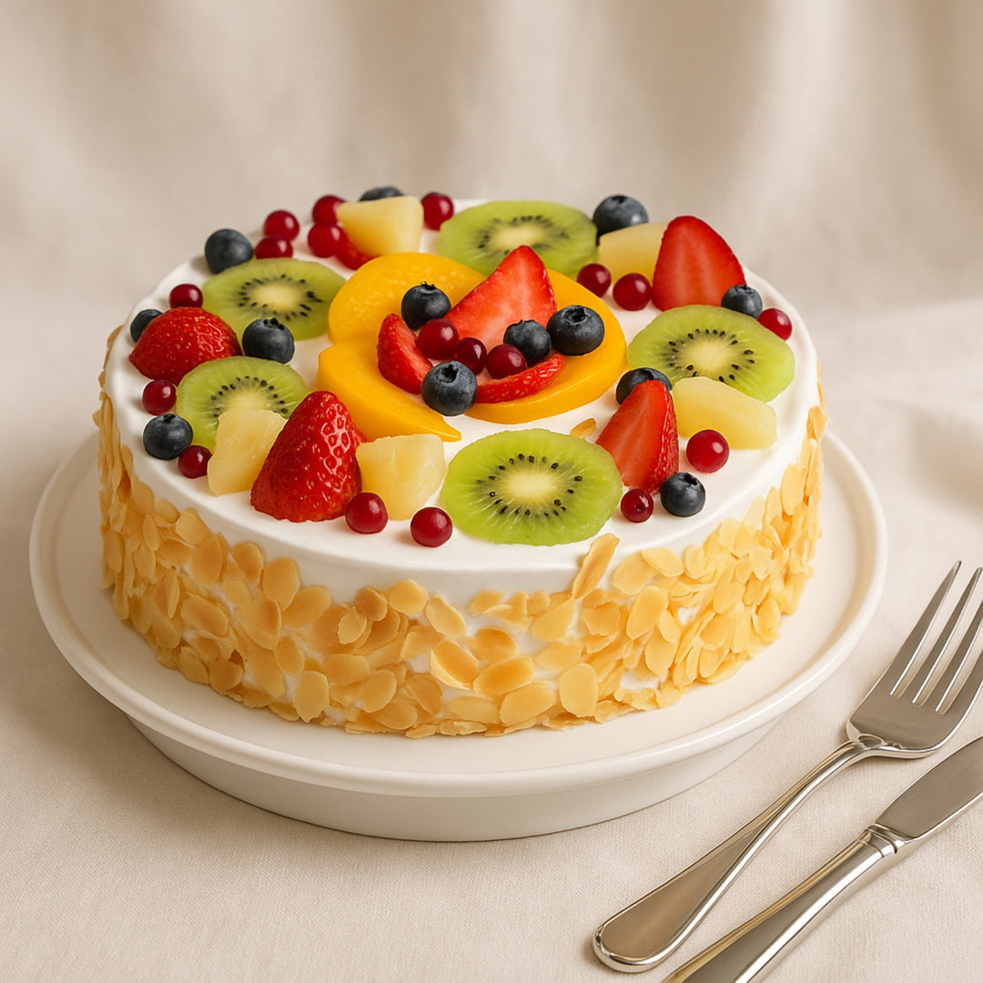 كيك الفواكه الفلوريدية اللذيذ - مثالي للاحتفالات