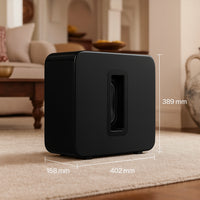 Sonos Sub (Gen 4) Wireless Subwoofer – Black
