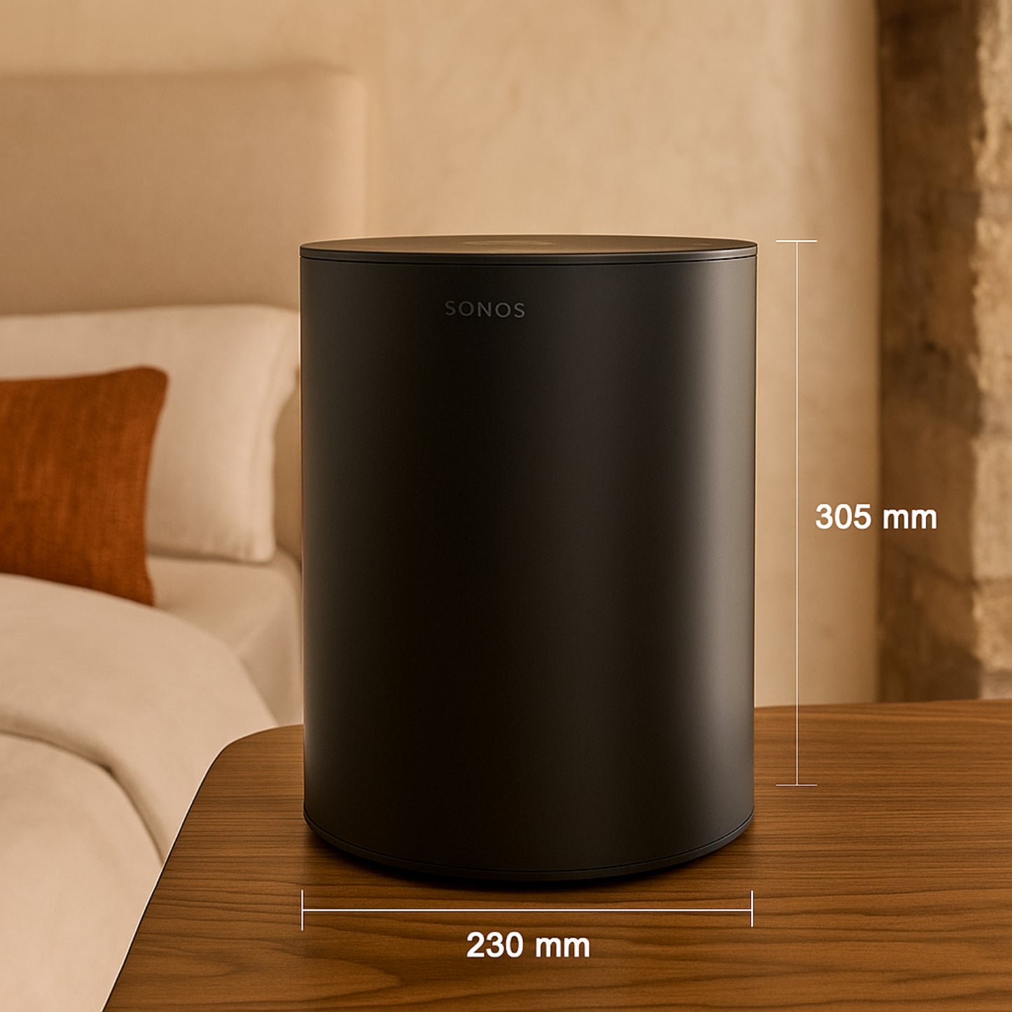 Sonos Sub Mini Wireless Subwoofer – Black