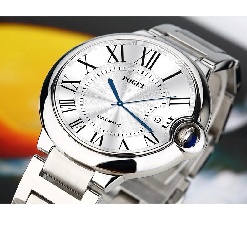 Poget by Difeini - Luxury Automatic Men's Watch with Stainless Steel Design
