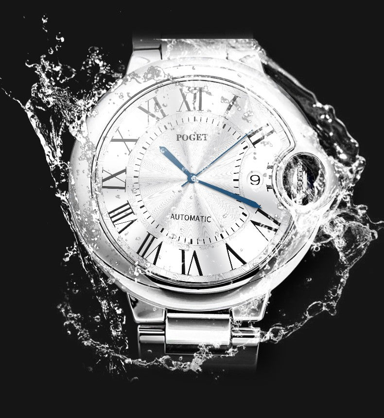 Poget by Difeini - Luxury Automatic Men's Watch with Stainless Steel Design