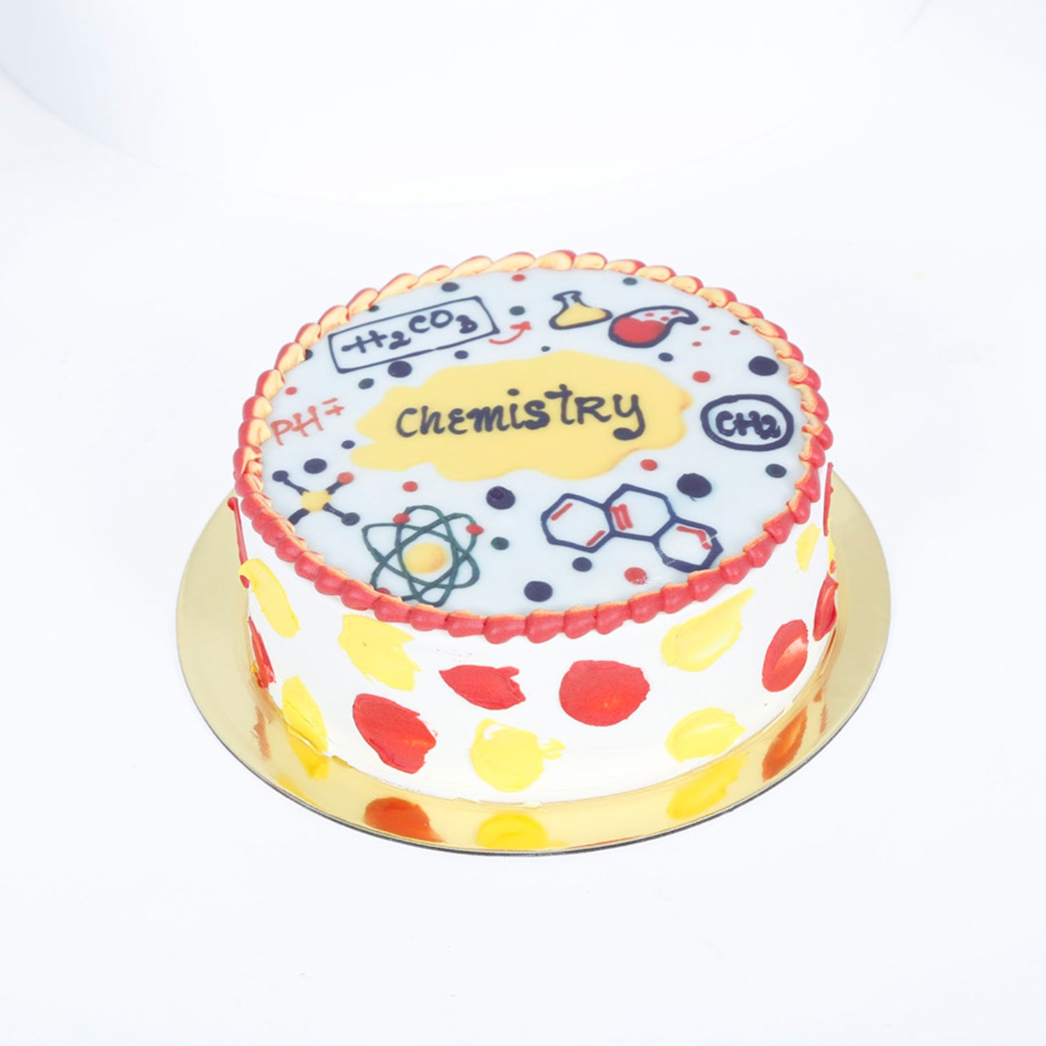 Chemistry Class Cake