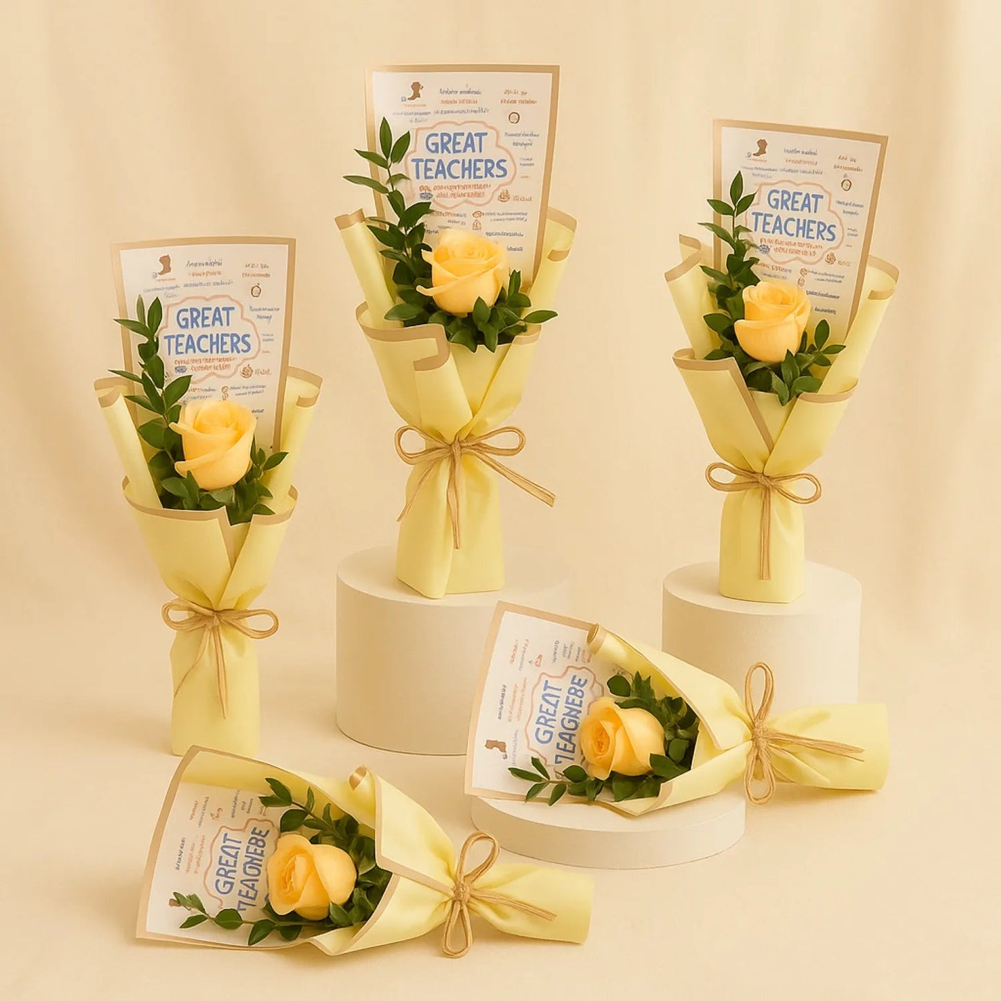 A Token of Thanks | Happy Teacher's Day | Set of 5
