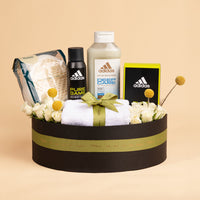 Adidas Premium Gift Hamper with Floral Touch & Bath Essentials