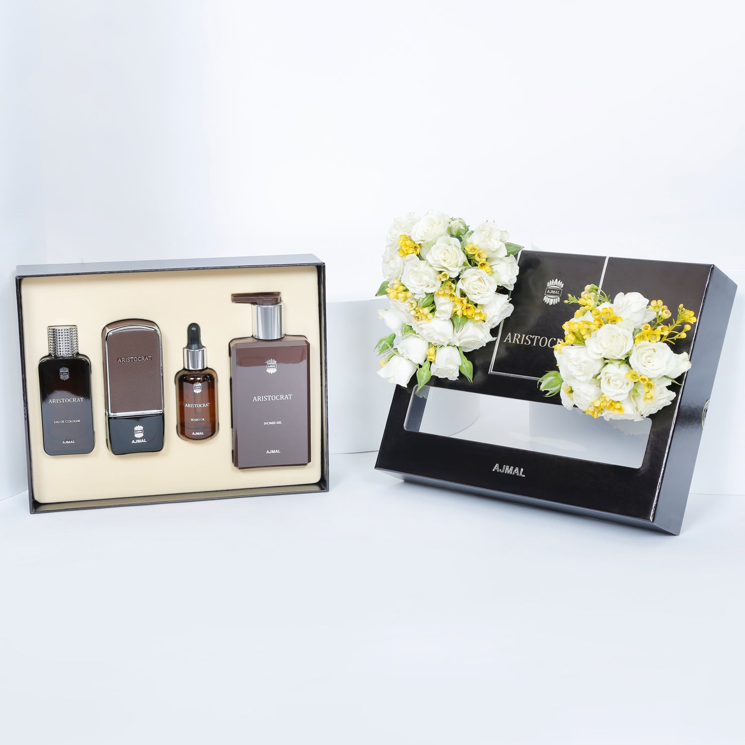 Ajmal Perfume | Aristocrat Gift Set For Men & White Rose Radiance