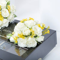 Ajmal Perfume Aristocrat Gift Set for Men with White Rose Radiance