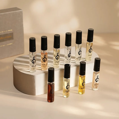 مجموعة عطور الغوالي للجنسين - 10 روائع بعبوات 5 مل