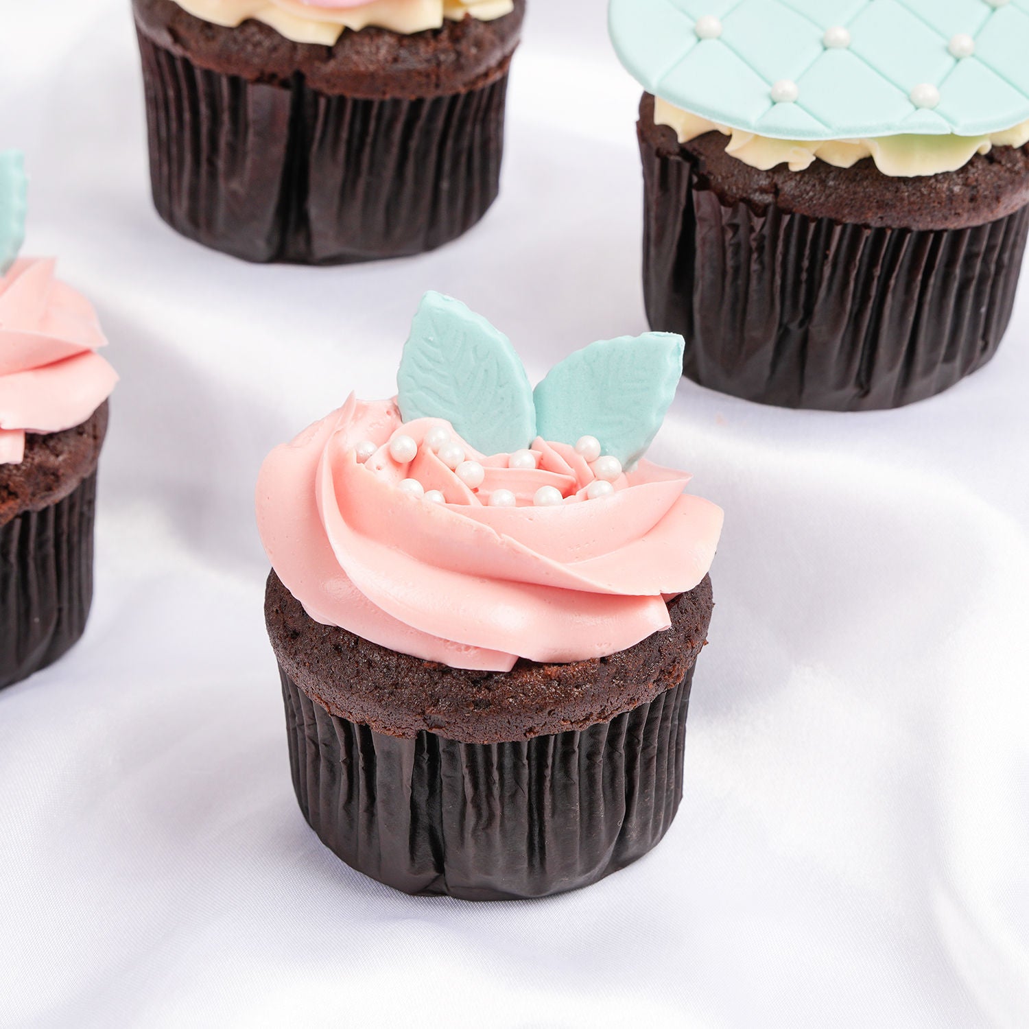 Forever Yours Chocolate Cupcakes