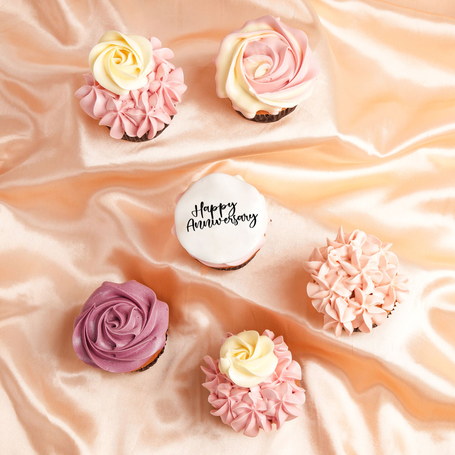 Happy Anniversary Cupcake