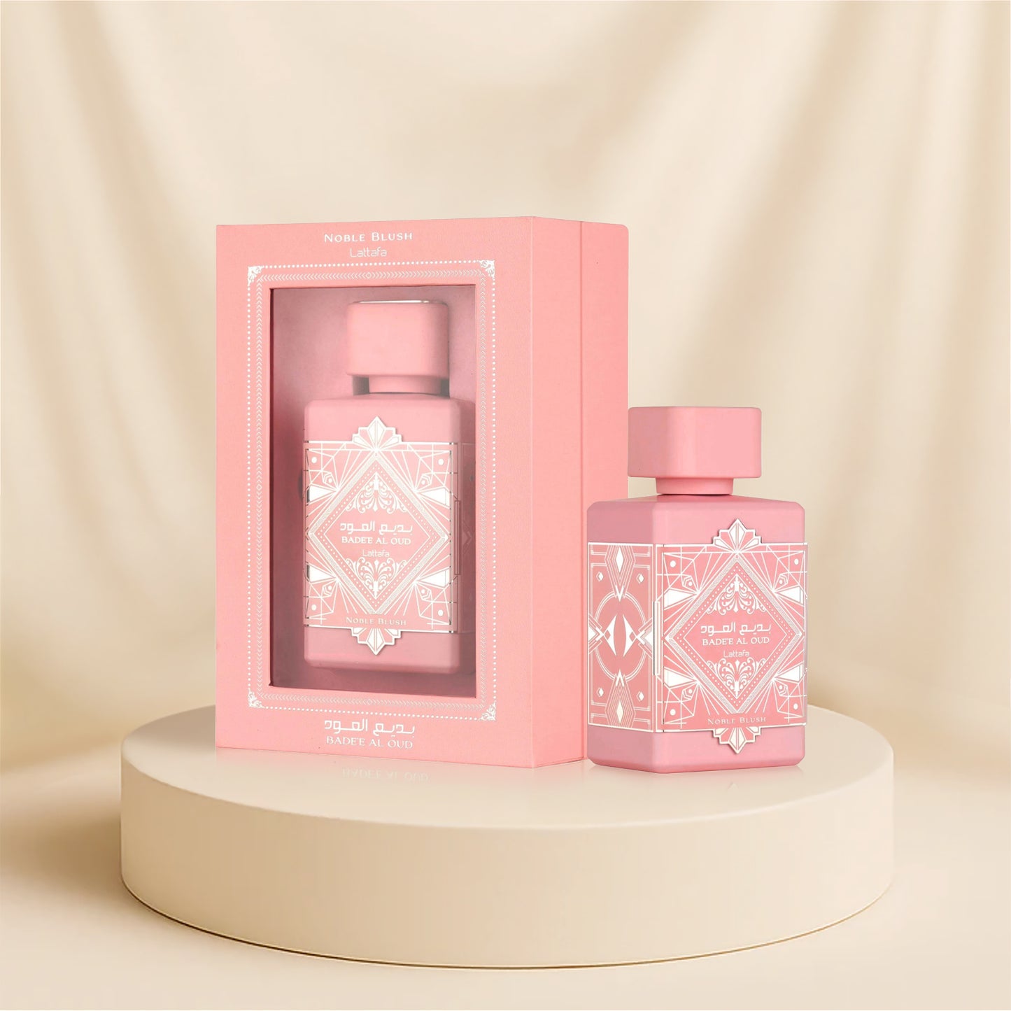 Badee Al Oud Noble Blush 100 ml by Lattafa - A Luxurious Fragrance for Women