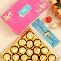 Bal Hanuman Rakhi For Kids With 24 Ferrero Rocher