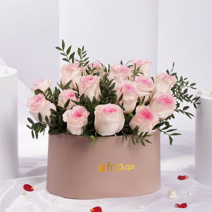 Beautiful Moments Valentines Arrangement I 15 Roses