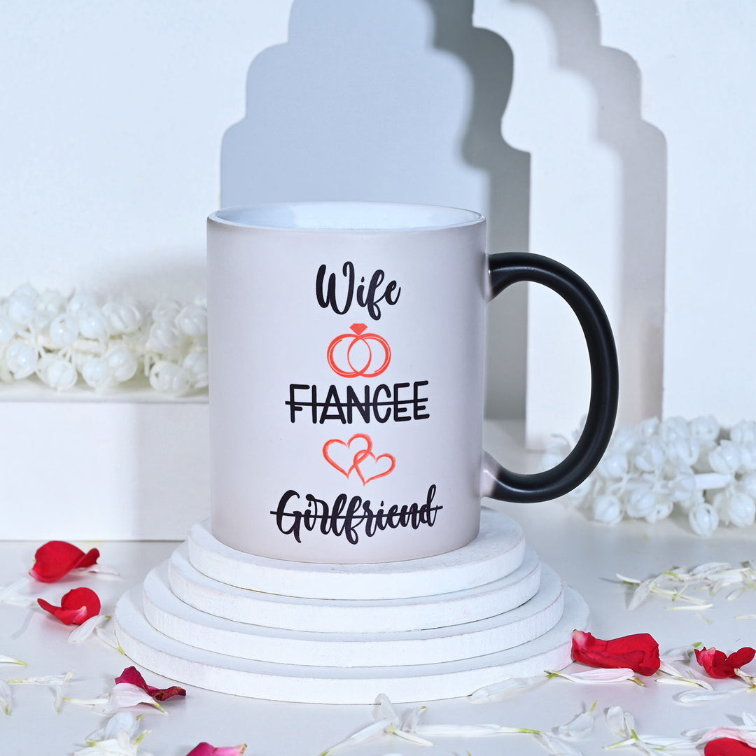 Beloved Wife Love Magic Mug - Heat Reveal Ceramic Gift