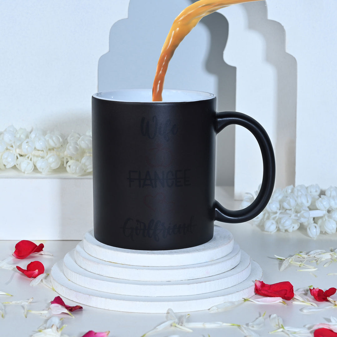 Beloved Wife Love Magic Mug - Heat Reveal Ceramic Gift