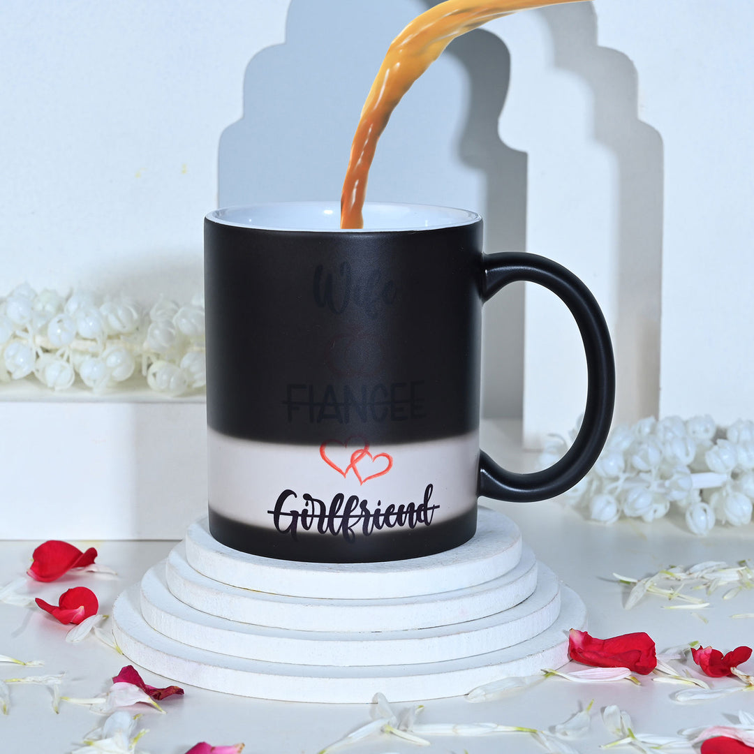 Beloved Wife Love Magic Mug - Heat Reveal Ceramic Gift