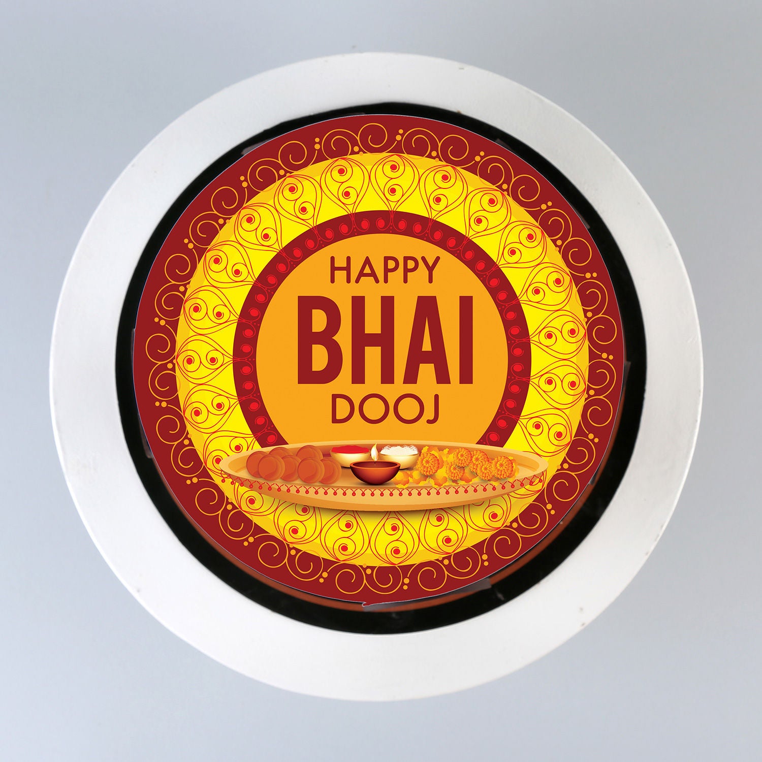 Bhai Dooj Special Chocolate Cake Half Kg