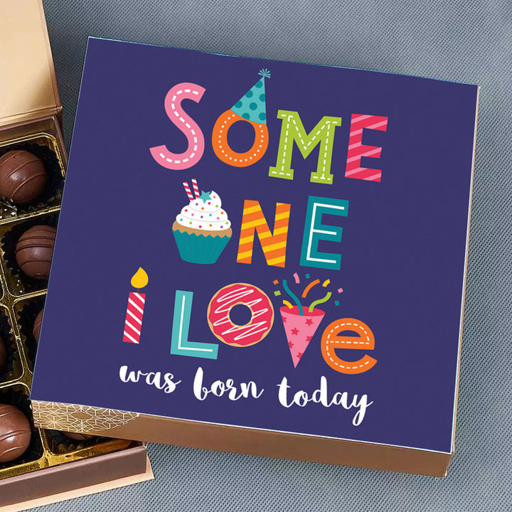 Birthday Wishes Chocolate Truffles