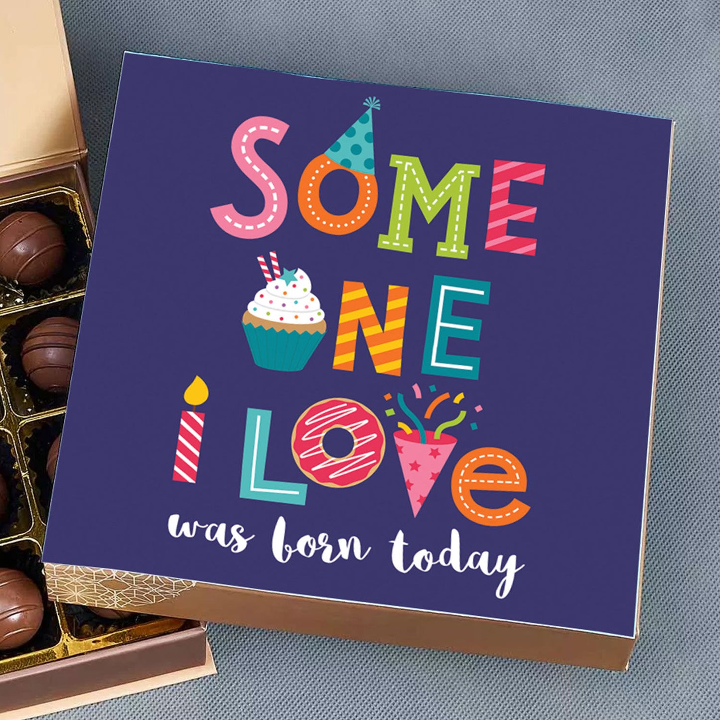 Birthday Wishes Chocolate Truffles