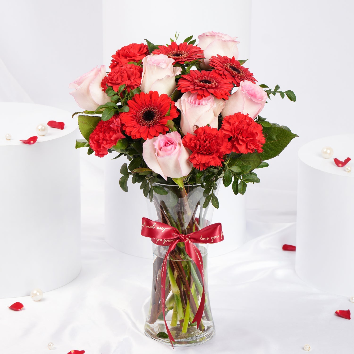 Blooming Hugs Valentines Arrangement