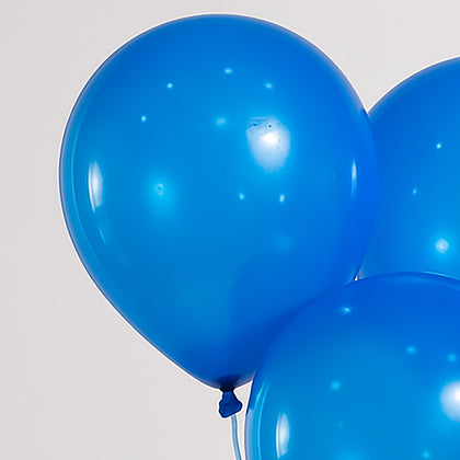 Blue Color Latex Balloons 3 Pieces