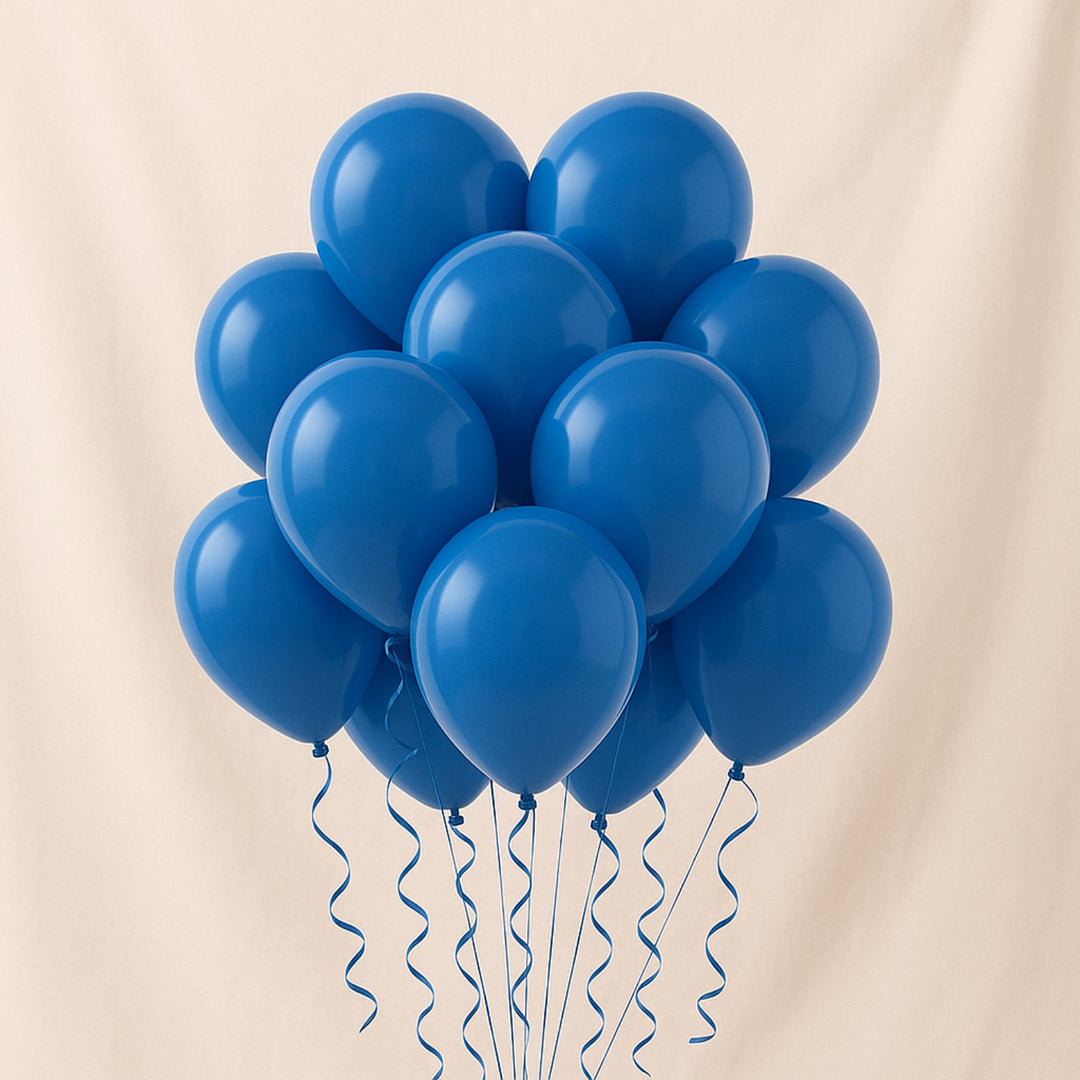 Premium Blue Helium Balloons - Perfect for Celebrations