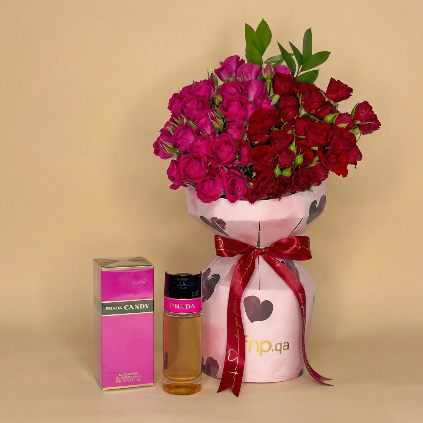 Blush of Eternal Love Gift Set with Prada Candy Perfume