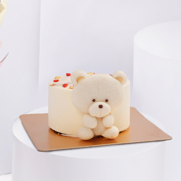 Blush Of Passion Bouquet | Chocolate Mono Cake 200gm