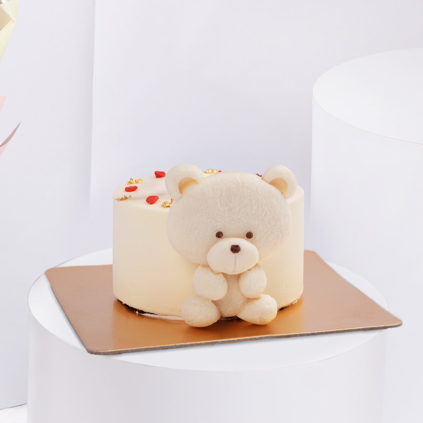 Blush Of Passion Bouquet | Chocolate Mono Cake 200gm