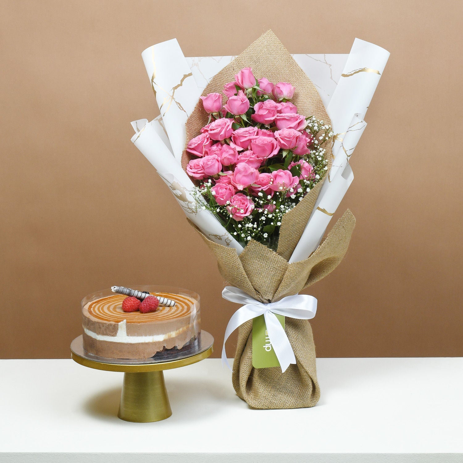 Blushing Rose & Tulip Delight
