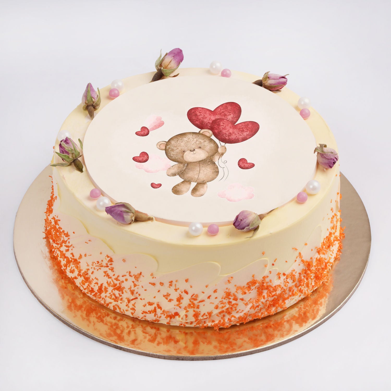 Blushing Romance Cake