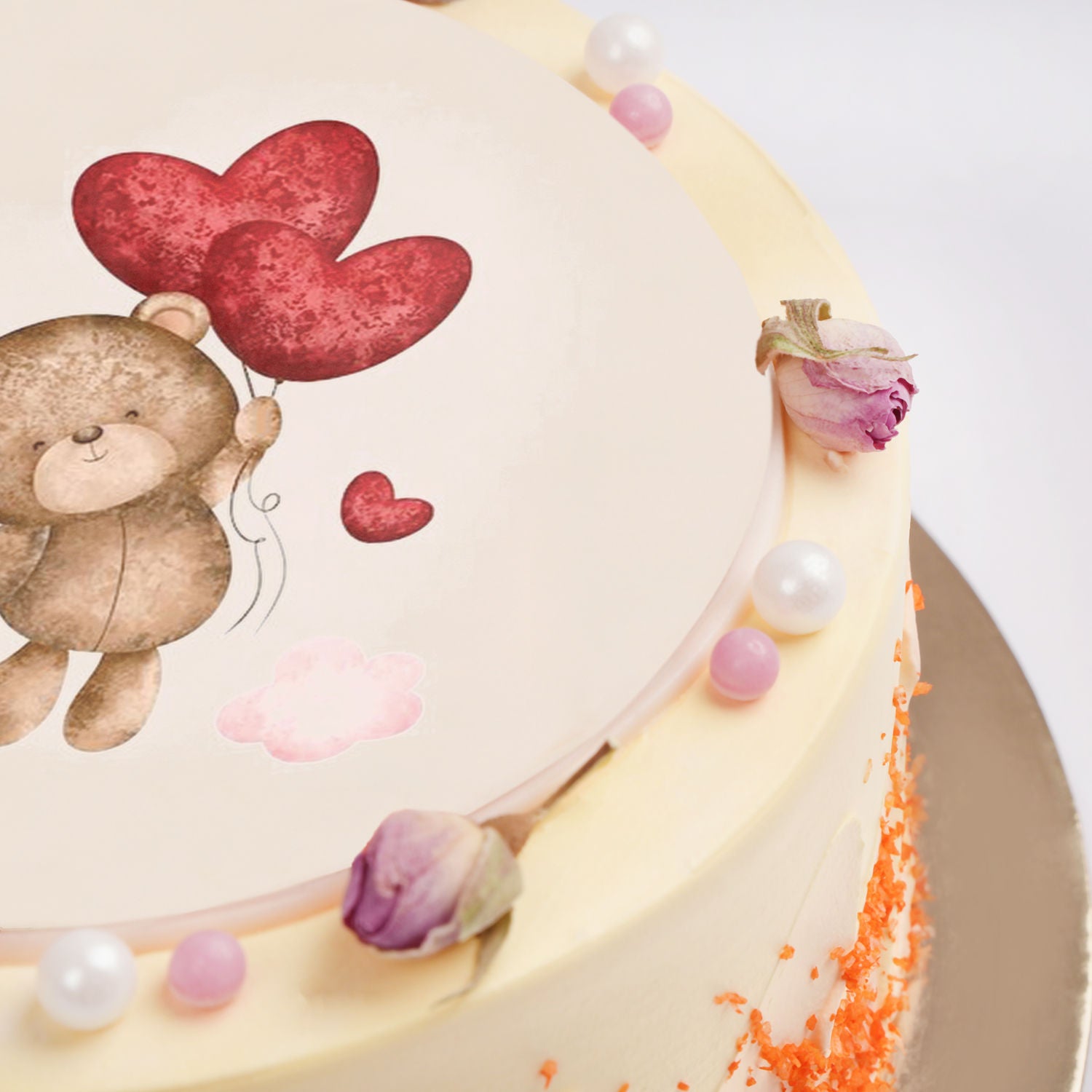 Blushing Romance Cake
