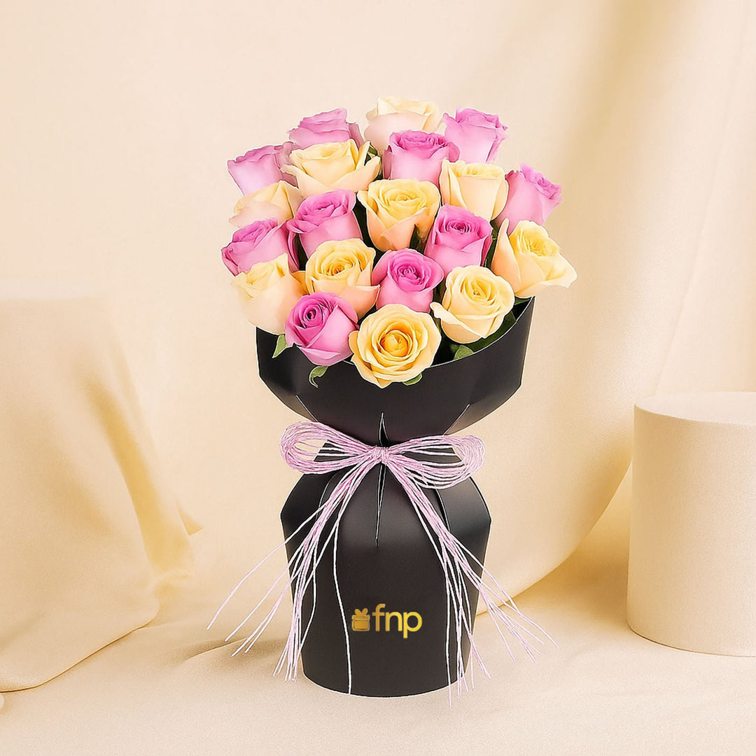 Blushing Rose Love Elegance Bouquet