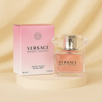 Rosy Elegance: Blooming Beauty with Versace Bright Crystal