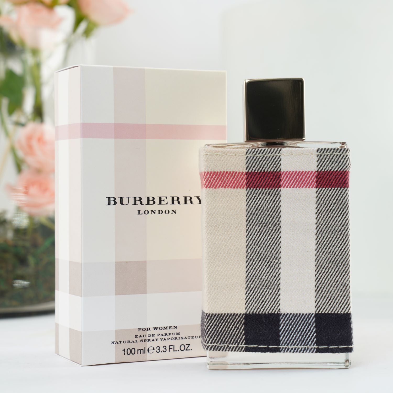 Burberry London Perfume For Her N Baby Rose Vase