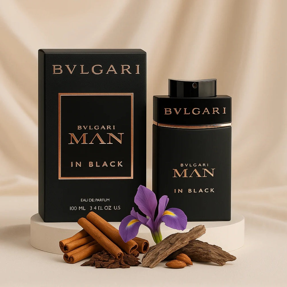 عطر بولغاري مان إن بلاك للرجال - 100 مل