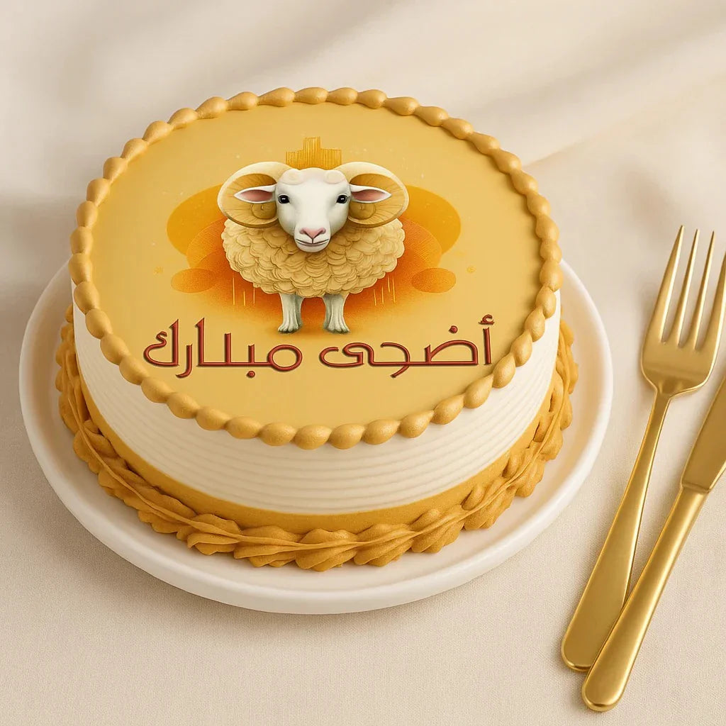 كيك عيد الأضحى الشهي بالشوكولاتة - نصف كجم