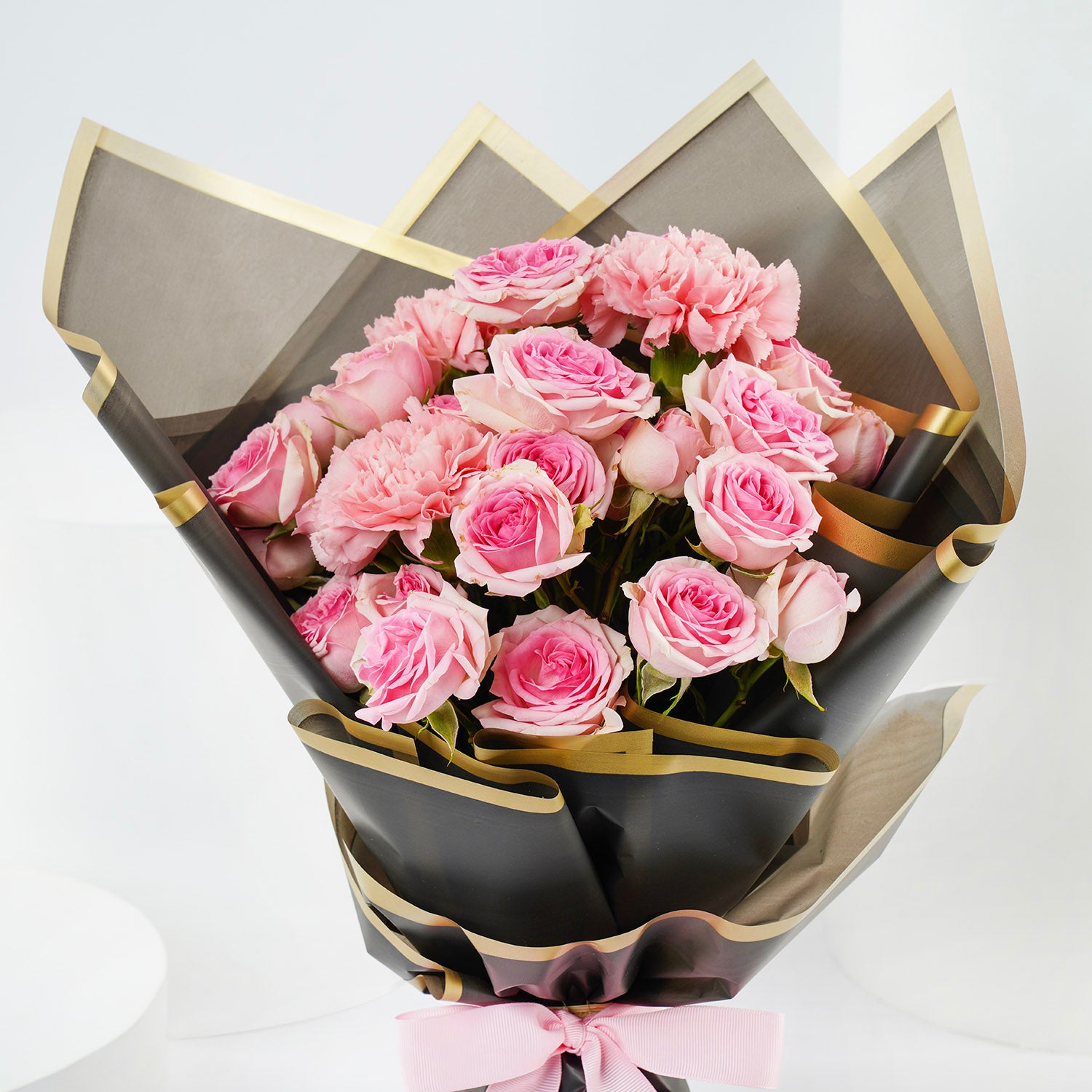 Pink Carnations Bouquet
