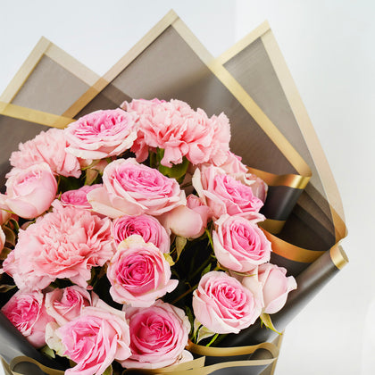 Pink Carnations Bouquet