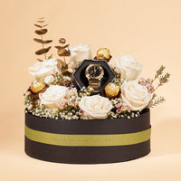 CASIO G-SHOCK Bright Metallic Watch for Men With Roses Box