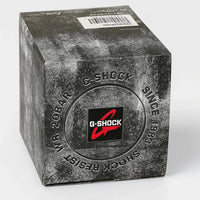 ساعة كاسيو جي-شوك معدنية براقة للرجال مع علبة هدايا ورود فاخرة