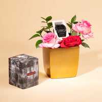 CASIO G-SHOCK GBD 200 Watch for Men With Flower Vase