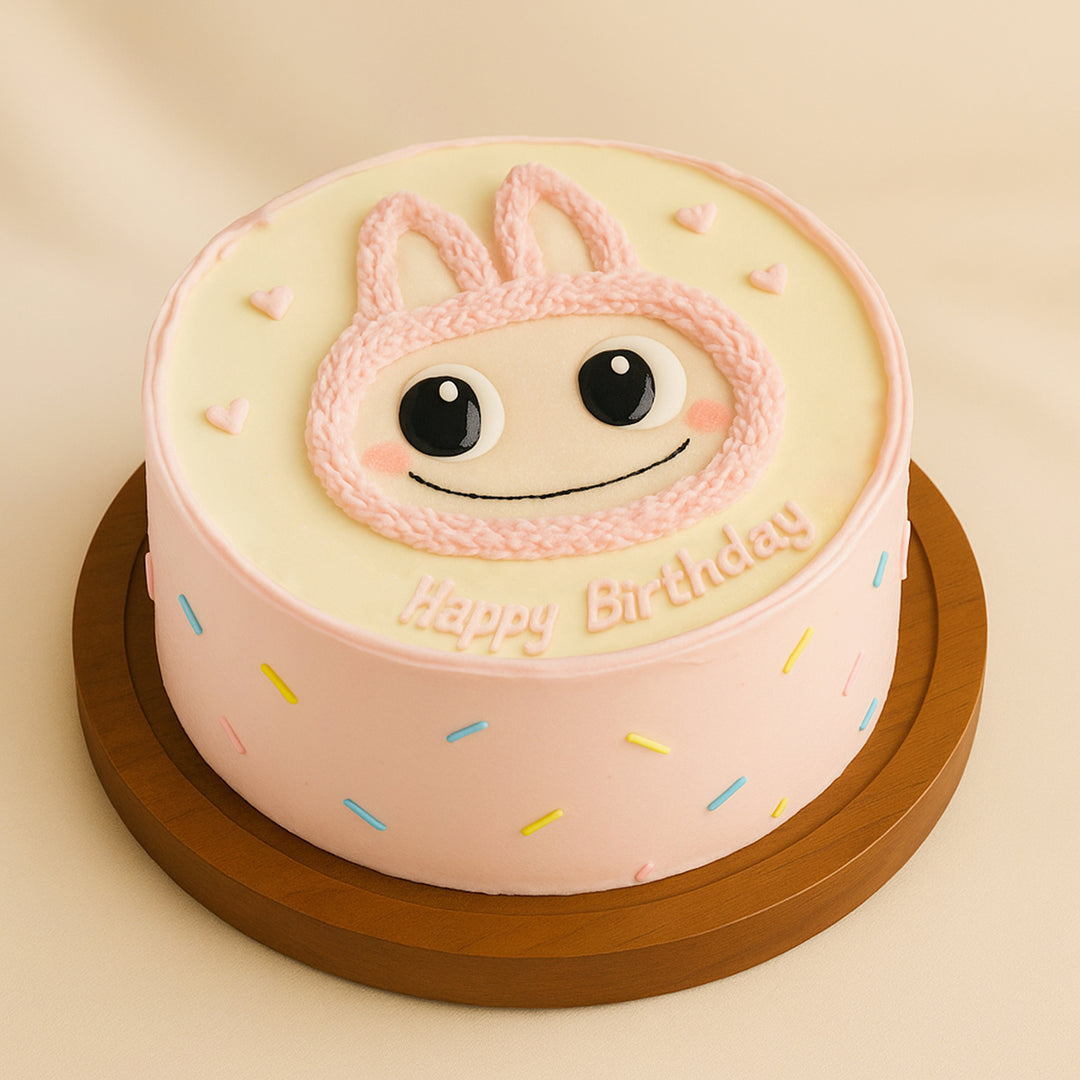 كيكة عيد ميلاد رد فلفت لابوبو المرحة