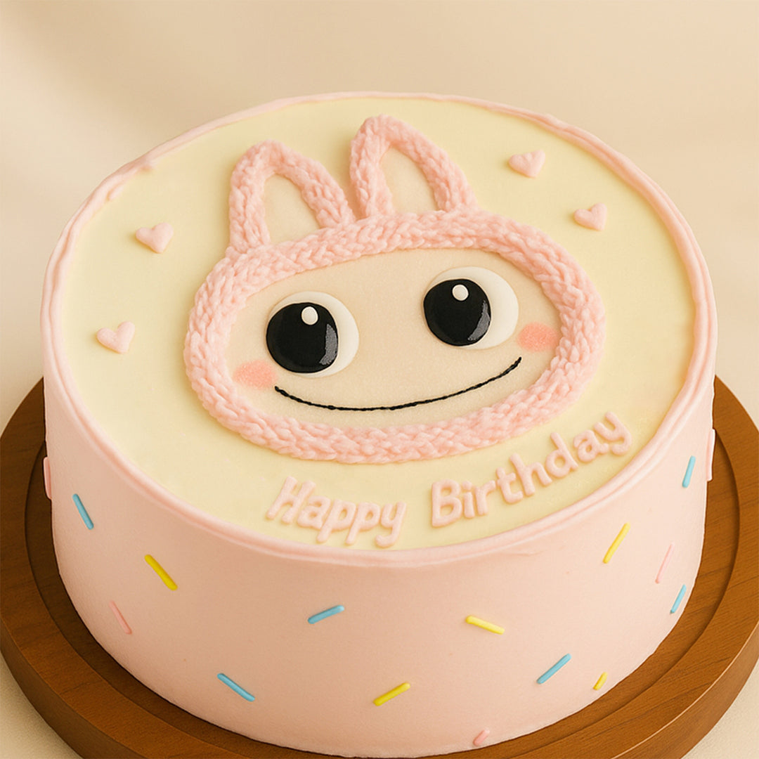كيكة عيد ميلاد رد فلفت لابوبو المرحة