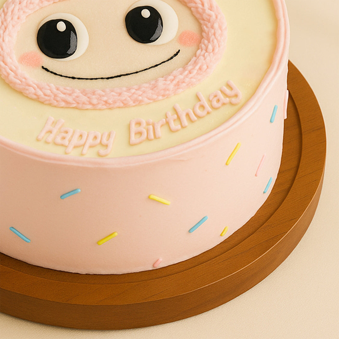 كيكة عيد ميلاد رد فلفت لابوبو المرحة