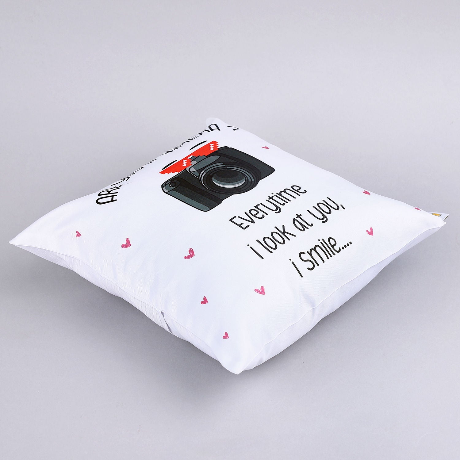 Cheesy Love Message Valentine Cushion