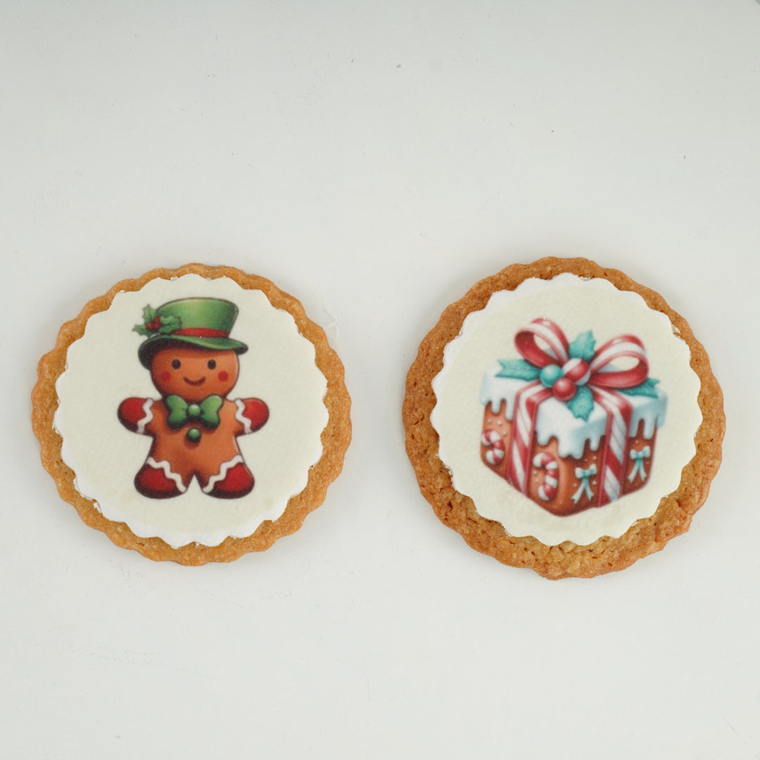 Festive Christmas Cookies - Set of 8 Delightful Treats